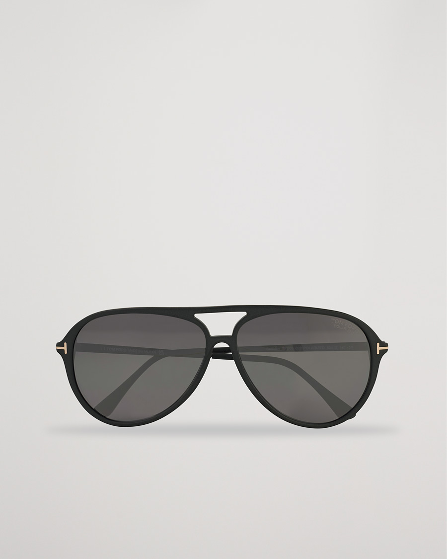 Herre | Tom Ford Samson Polarized Sunglasses Matte Black/Smoke | Tom Ford | Samson Polarized Sunglasses Matte Black/Smoke