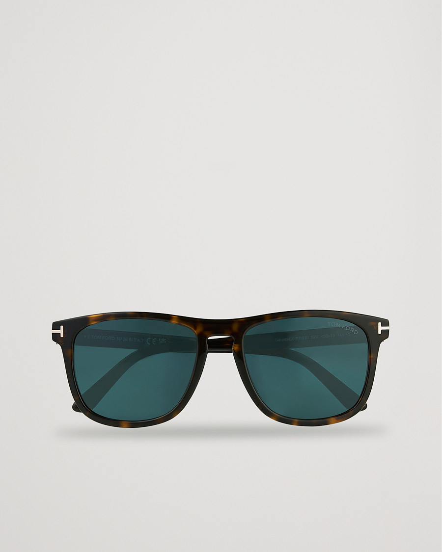 Herre | Tom Ford Gerard Sunglasses Dark Havana/Blue | Tom Ford | Gerard Sunglasses Dark Havana/Blue