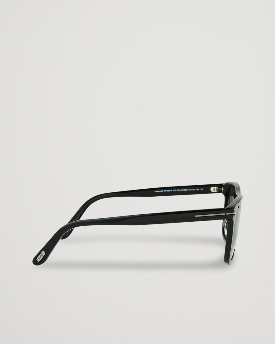 Herre | Solbriller | Tom Ford | Gerard Polarized Sunglasses Shiny Black/Smoke