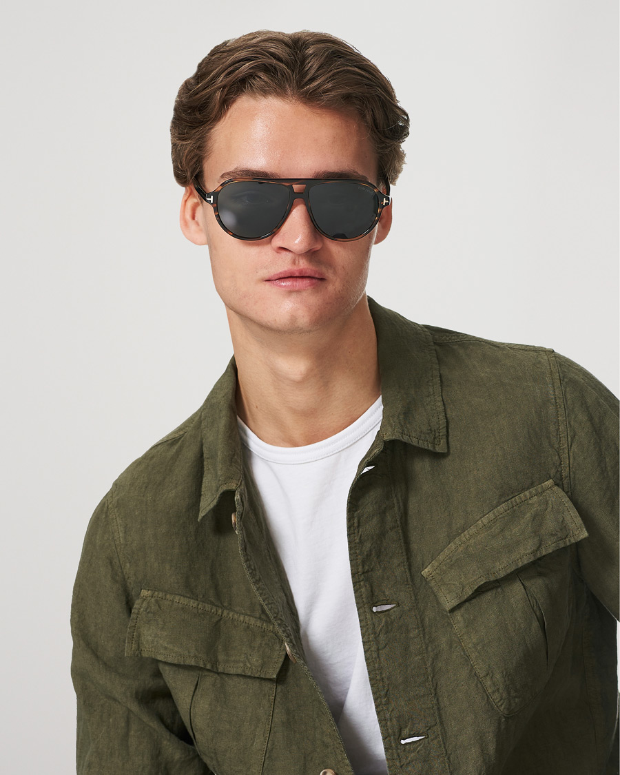 Herre | Tom Ford Jeffrey Sunglasses Havana | Tom Ford | Jeffrey Sunglasses Havana