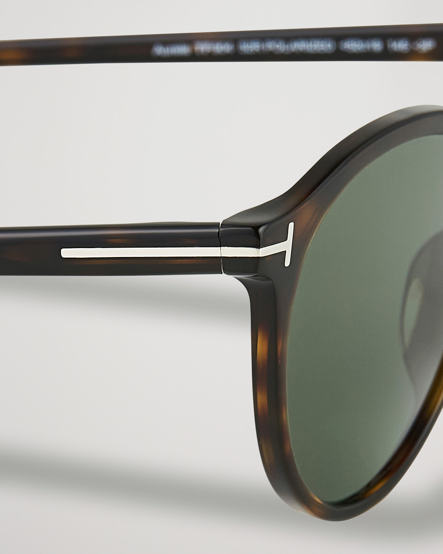 Herre | Tom Ford Aurele Polarized Sunglasses Dark Havana/Green | Tom Ford | Aurele Polarized Sunglasses Dark Havana/Green