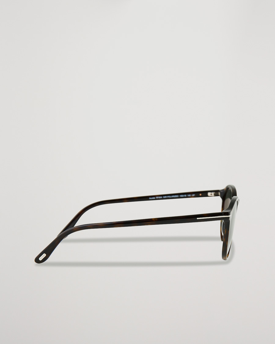 Herre | Tom Ford Aurele Polarized Sunglasses Dark Havana/Green | Tom Ford | Aurele Polarized Sunglasses Dark Havana/Green