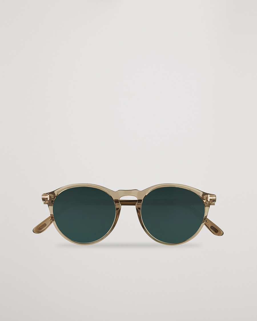 Herre | Solbriller | Tom Ford | Aurele Sunglasses Shiny Beige/Blue