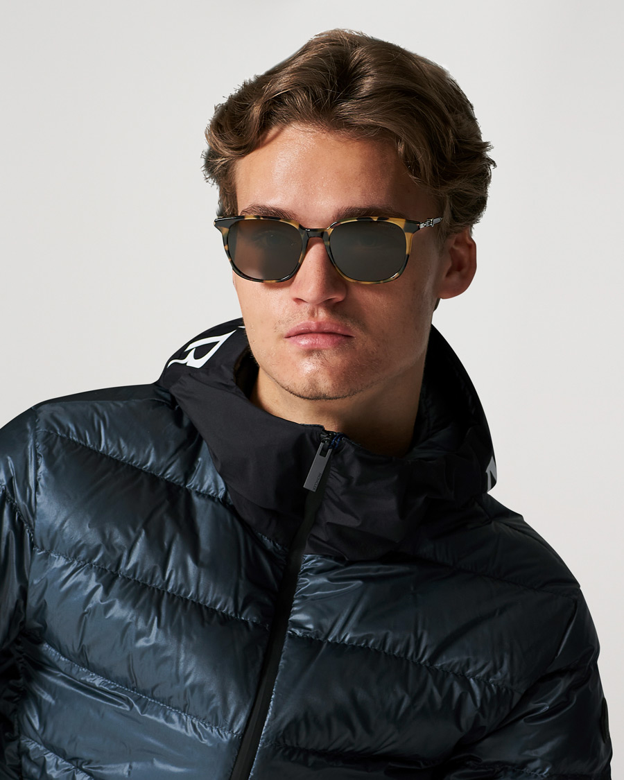 Herre | Moncler Lunettes ML0225 Sunglasses Coloured Havana/Roviex | Moncler Lunettes | ML0225 Sunglasses Coloured Havana/Roviex