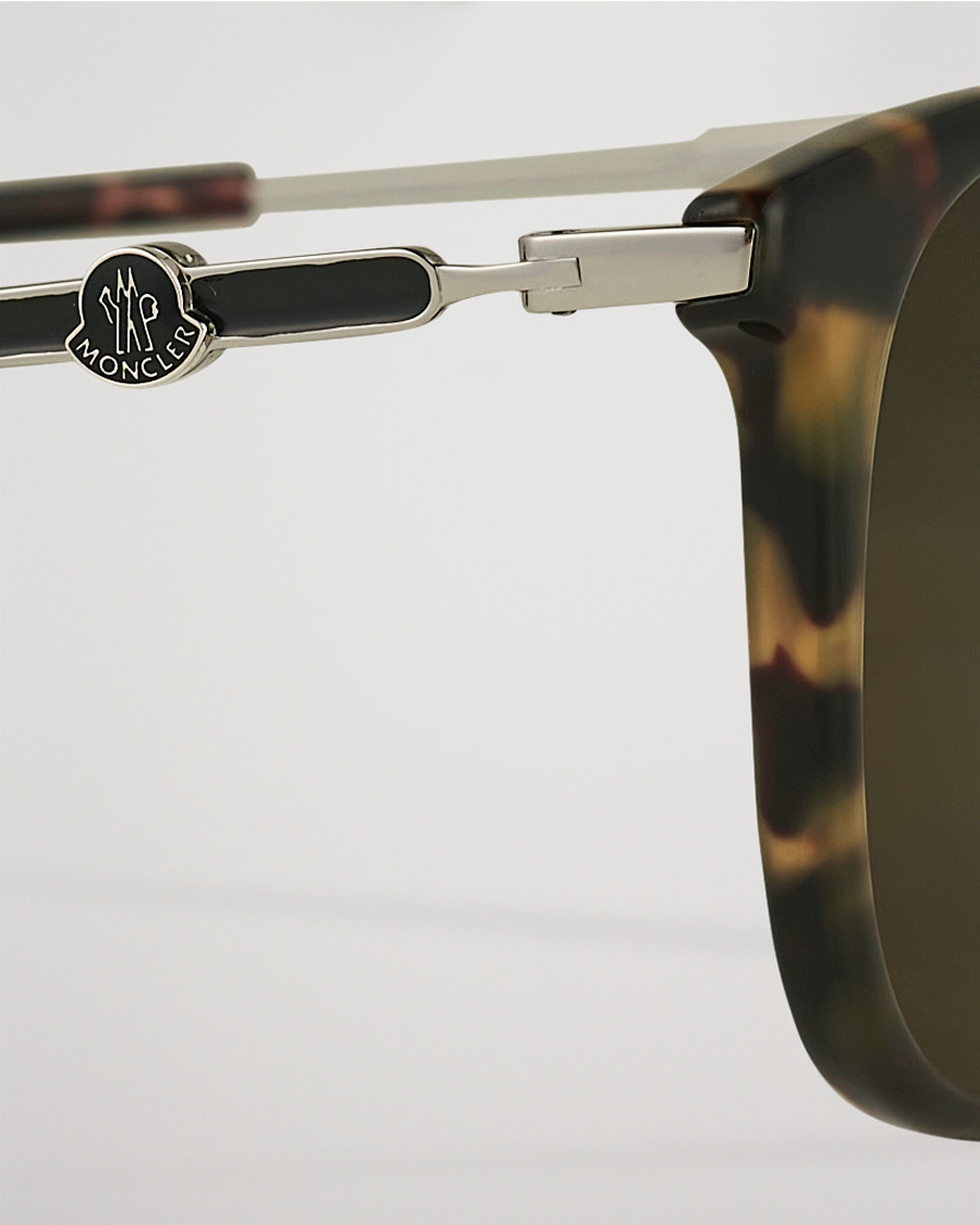 Herre | Moncler Lunettes ML0225 Sunglasses Coloured Havana/Roviex | Moncler Lunettes | ML0225 Sunglasses Coloured Havana/Roviex