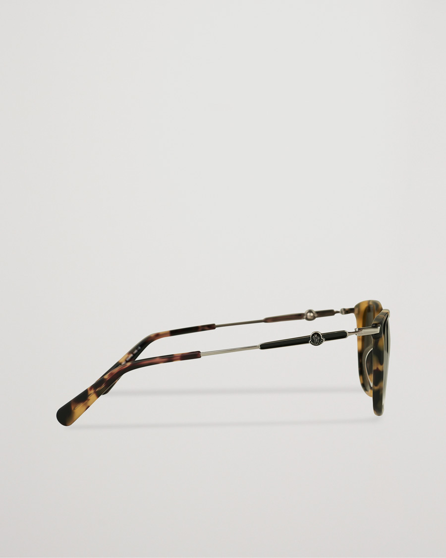 Herre | Moncler Lunettes ML0225 Sunglasses Coloured Havana/Roviex | Moncler Lunettes | ML0225 Sunglasses Coloured Havana/Roviex