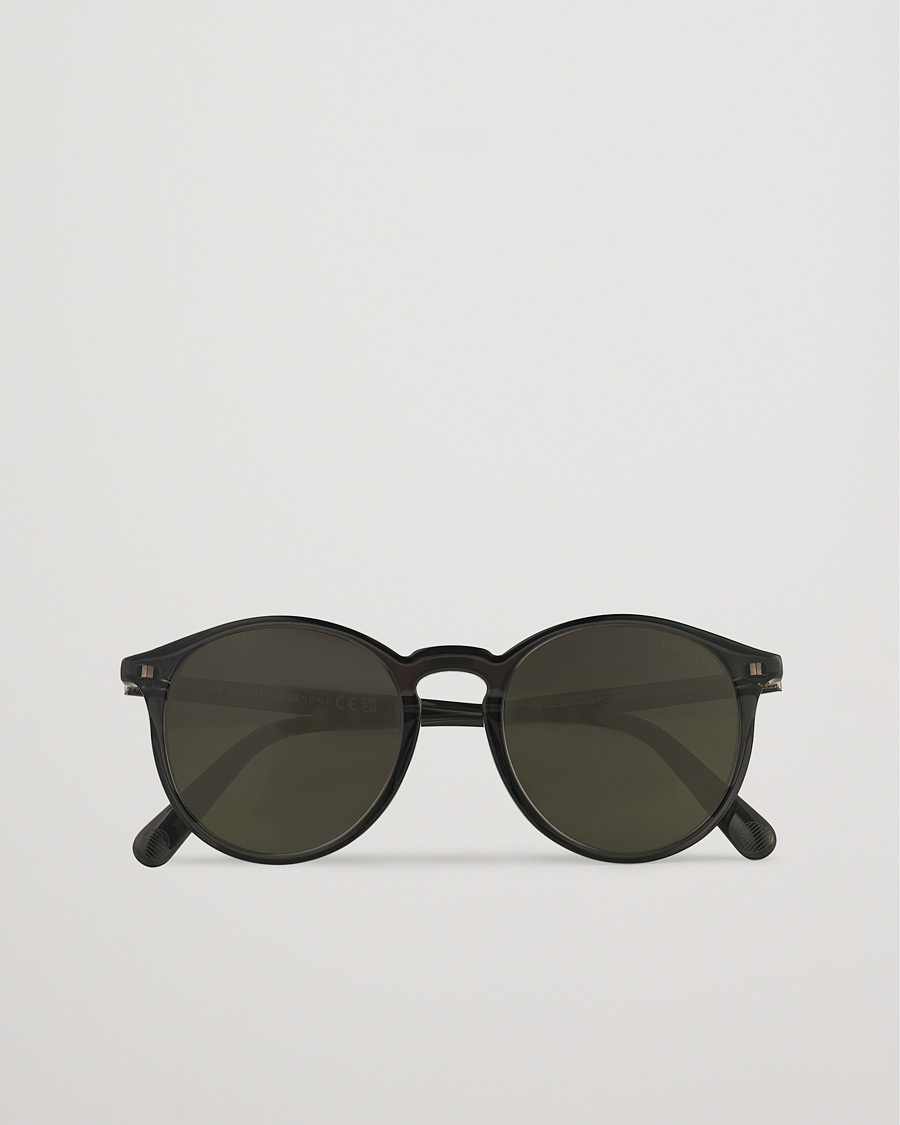 Herre | | Moncler Lunettes | Violle Polarized Sunglasses Shiny Black/Smoke