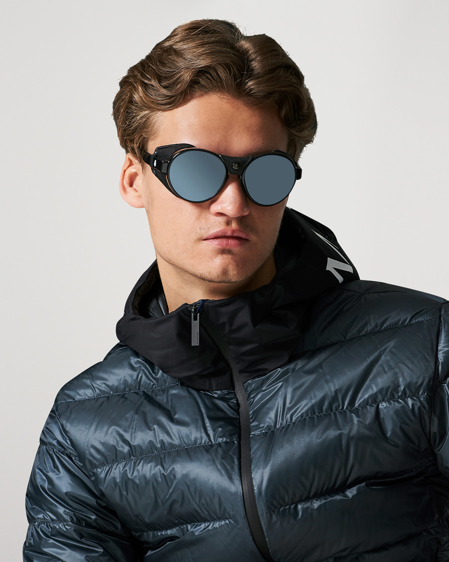 Herre | Moncler Lunettes Steradian Sunglasses Black | Moncler Lunettes | Steradian Sunglasses Black
