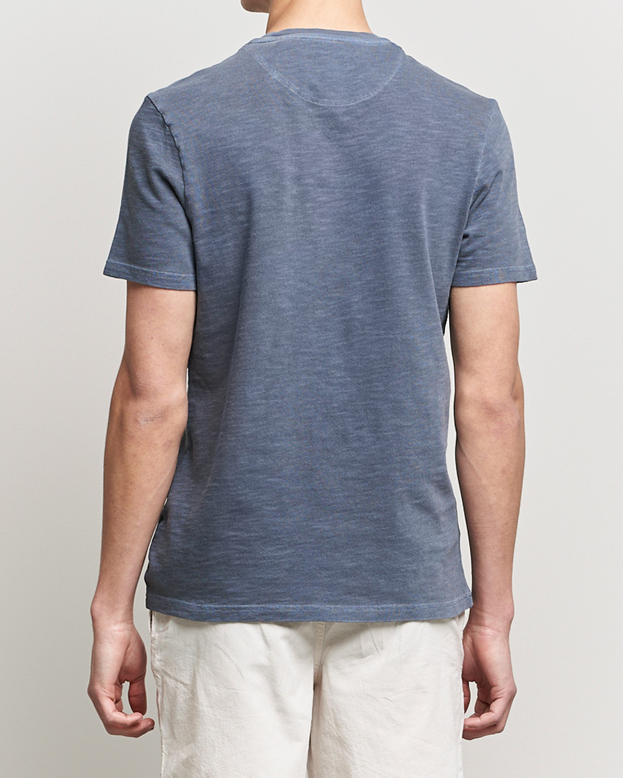 Herre | T-Shirts | Lyle & Scott | Cotton Slub T-shirt Dark Navy