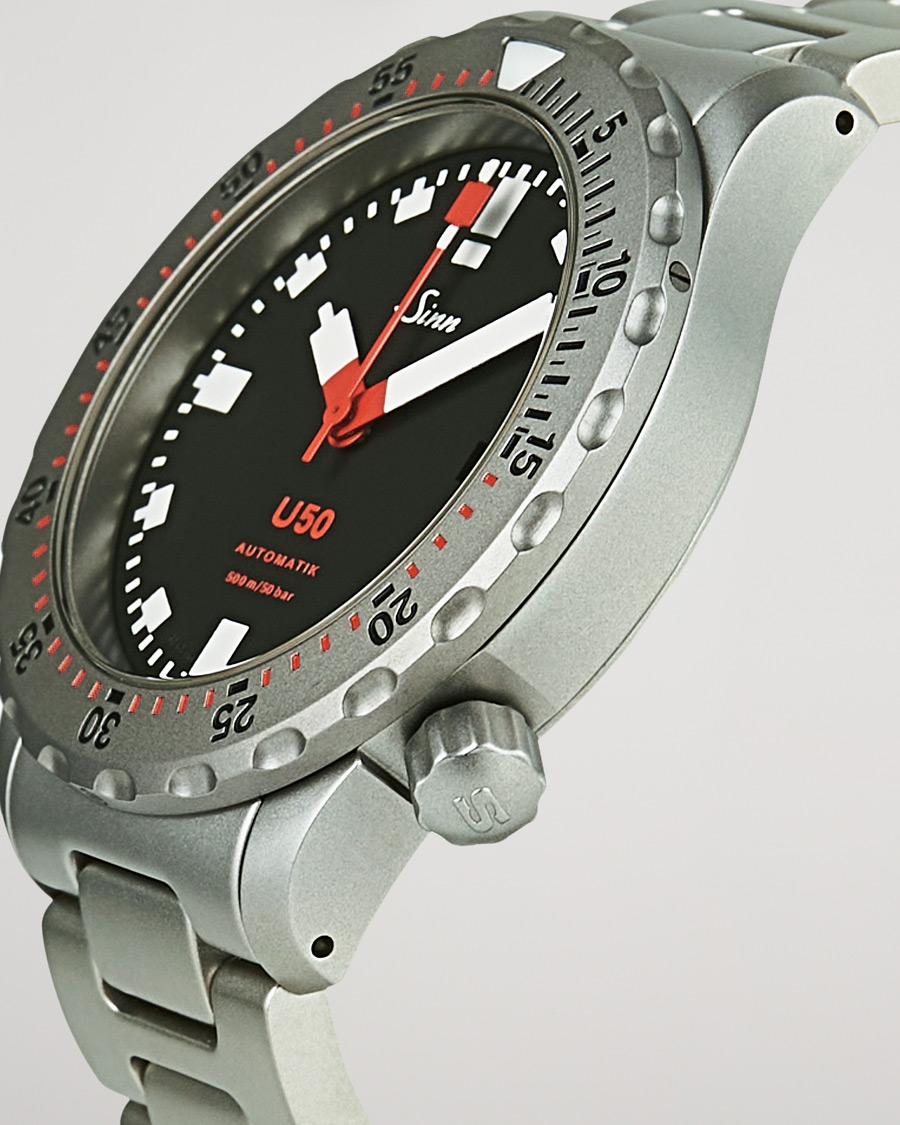 Herre | Sinn U50 Diving Watch 41mm Black Dial | Sinn | U50 Diving Watch 41mm Black Dial