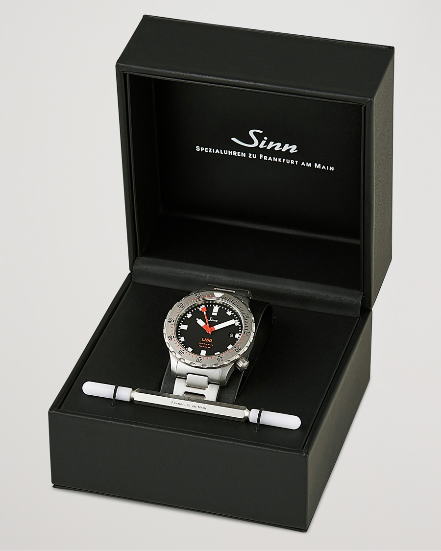 Herre | Sinn U50 Diving Watch 41mm Black Dial | Sinn | U50 Diving Watch 41mm Black Dial