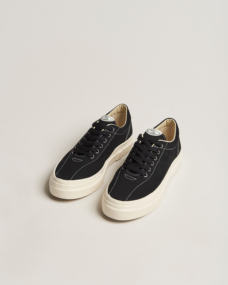 Herre | Stepney Workers Club | Stepney Workers Club | Dellow Canvas Sneaker Black