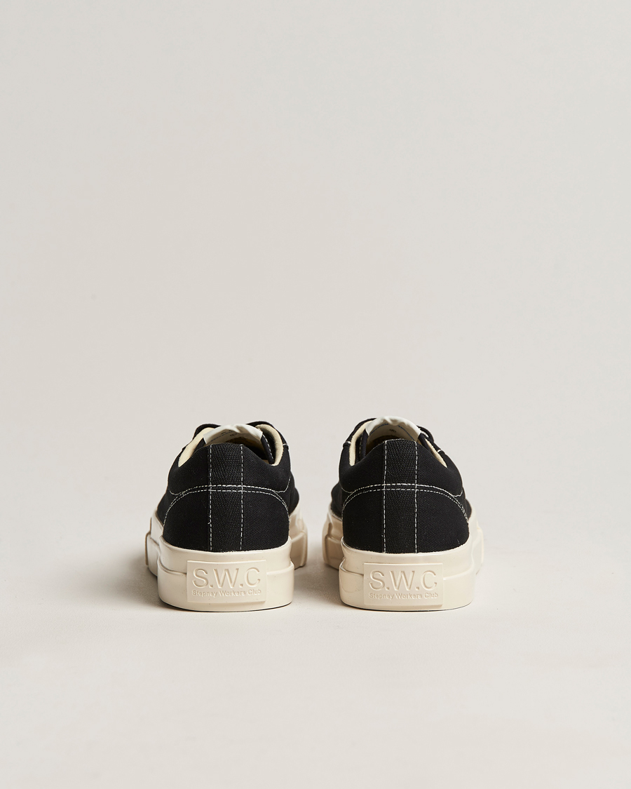 Herre | Sneakers | Stepney Workers Club | Delllow Canvas Sneaker Black