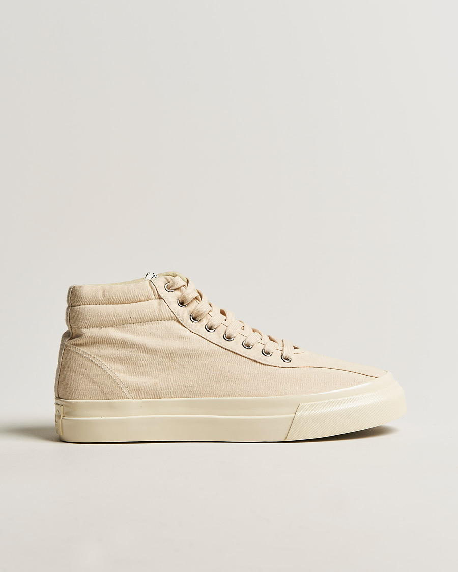 Herre | Stepney Workers Club Varden High Top Canvas Sneaker Ecru Raw | Stepney Workers Club | Varden High Top Canvas Sneaker Ecru Raw