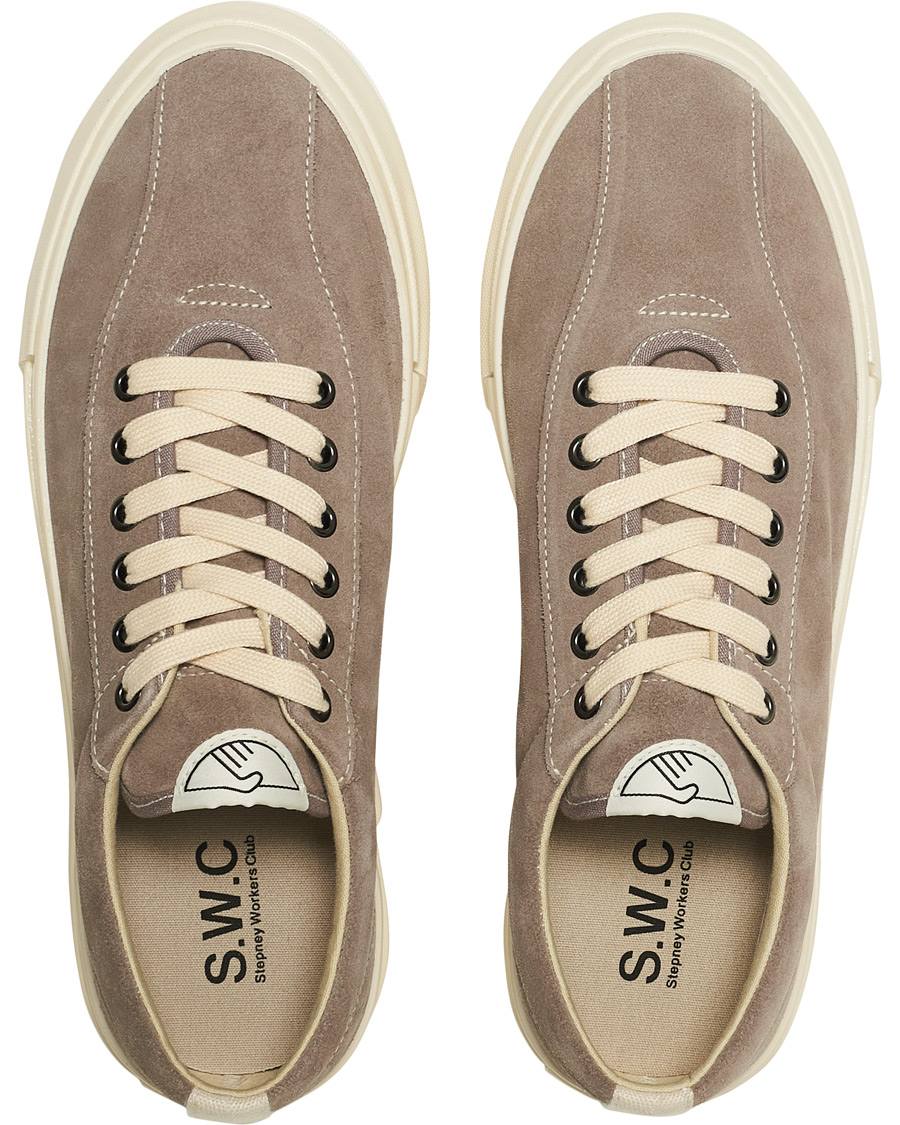 Herre | Stepney Workers Club Dellow Suede Sneaker Grey | Stepney Workers Club | Dellow Suede Sneaker Grey