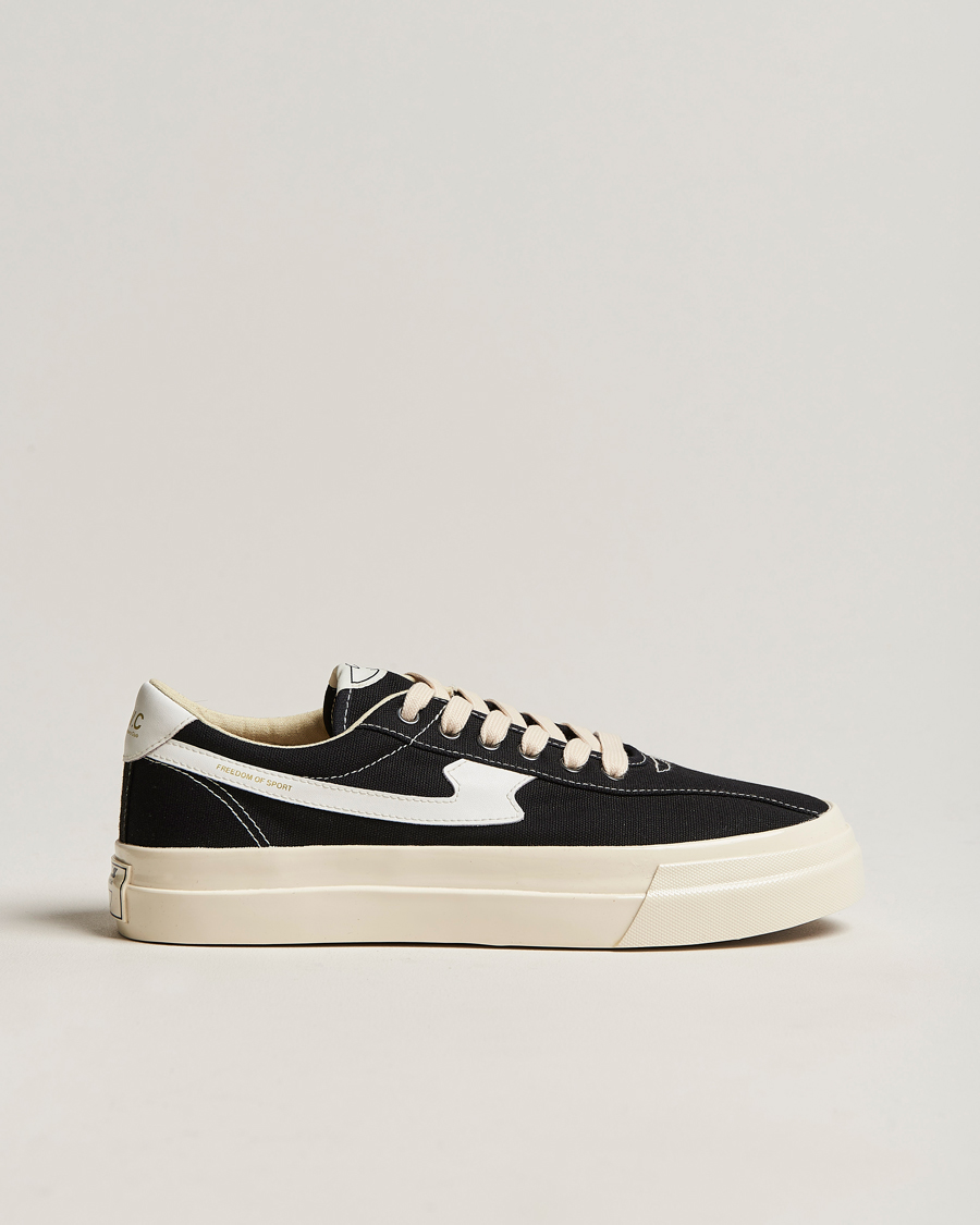 Herre |  | Stepney Workers Club | Dellow S-Strike Canvas Sneaker Black/White