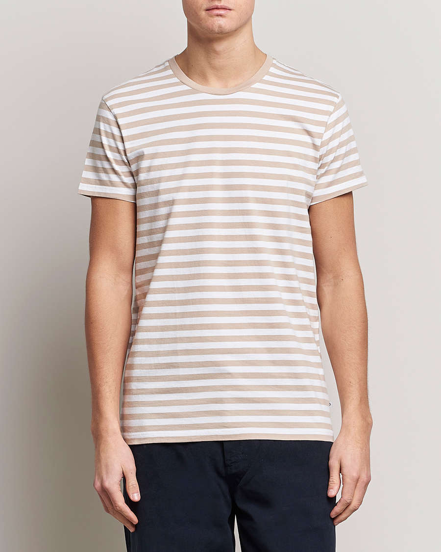 Herre |  | Samsøe & Samsøe | Patrick Crew Neck Tee White Pure Cashmere