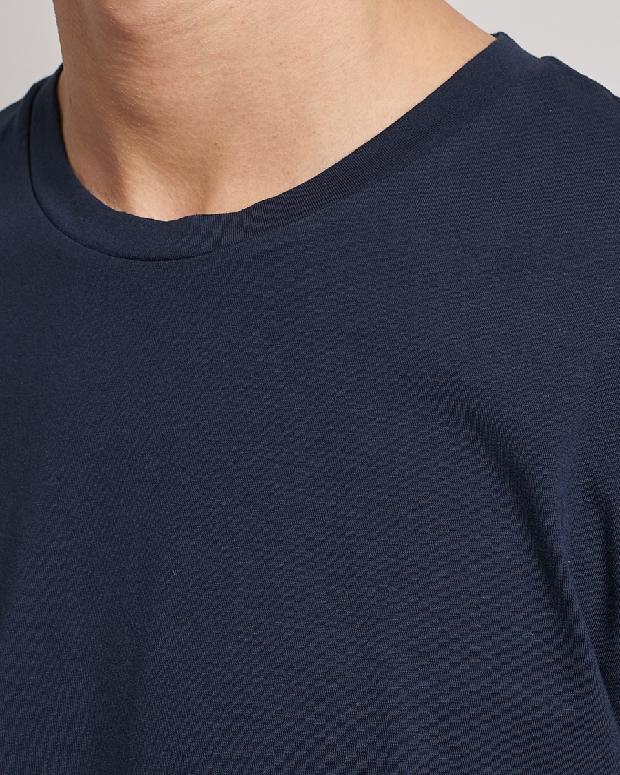 Herre | T-Shirts | Samsøe Samsøe | Kronos Crew Neck Tee Total Eclipse