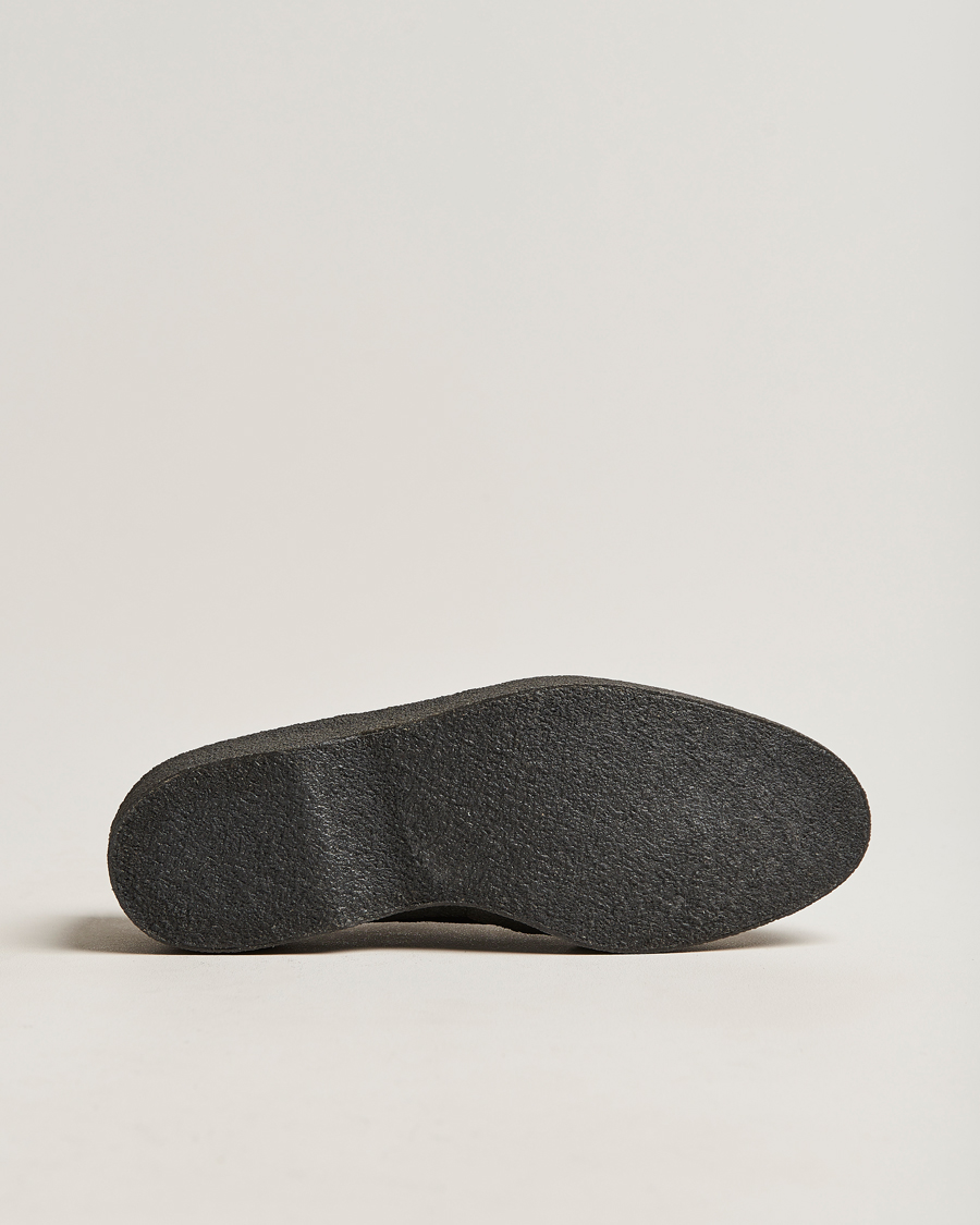 Herre | Derbys | Sanders | Gibson Lo Top Derby Black Suede