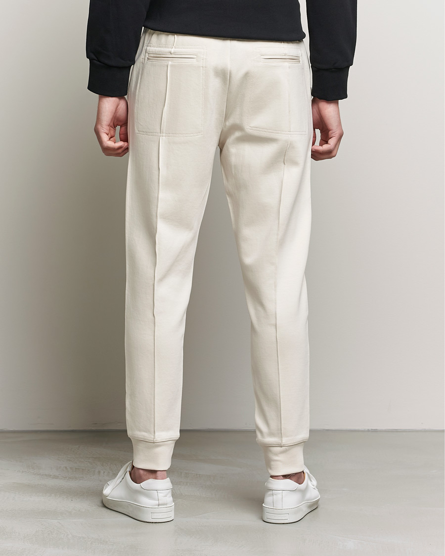 Herre | Bukser | BOSS BLACK | BOSS Tailored Schiller Jersey Trousers Open White
