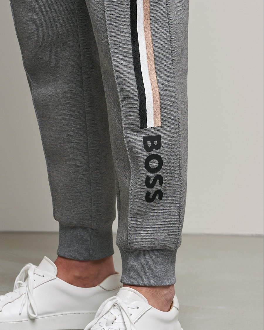 Herre | Bukser | BOSS BLACK | BOSS Lamont Jersey Pants Medium Grey