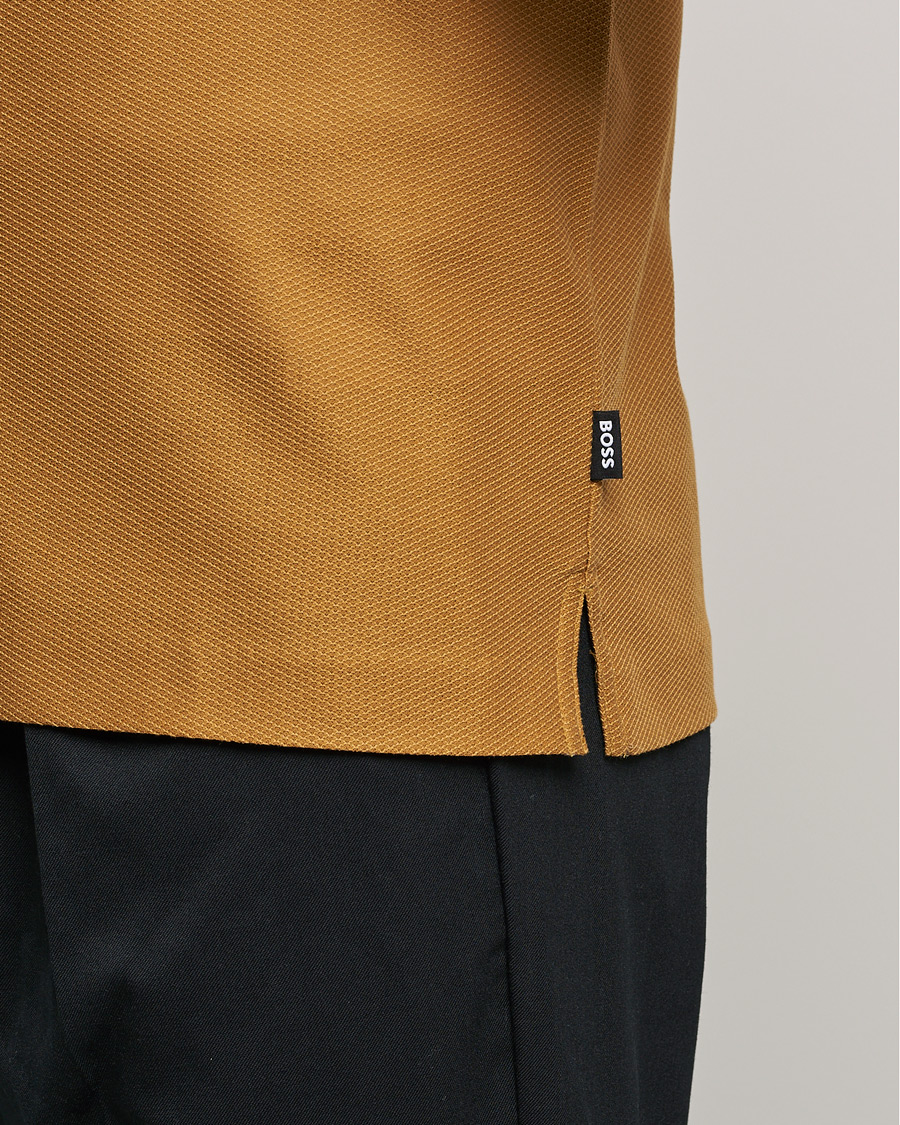 Herre | Pikéer | BOSS BLACK | Polston Half-Zip Polo Open Beige