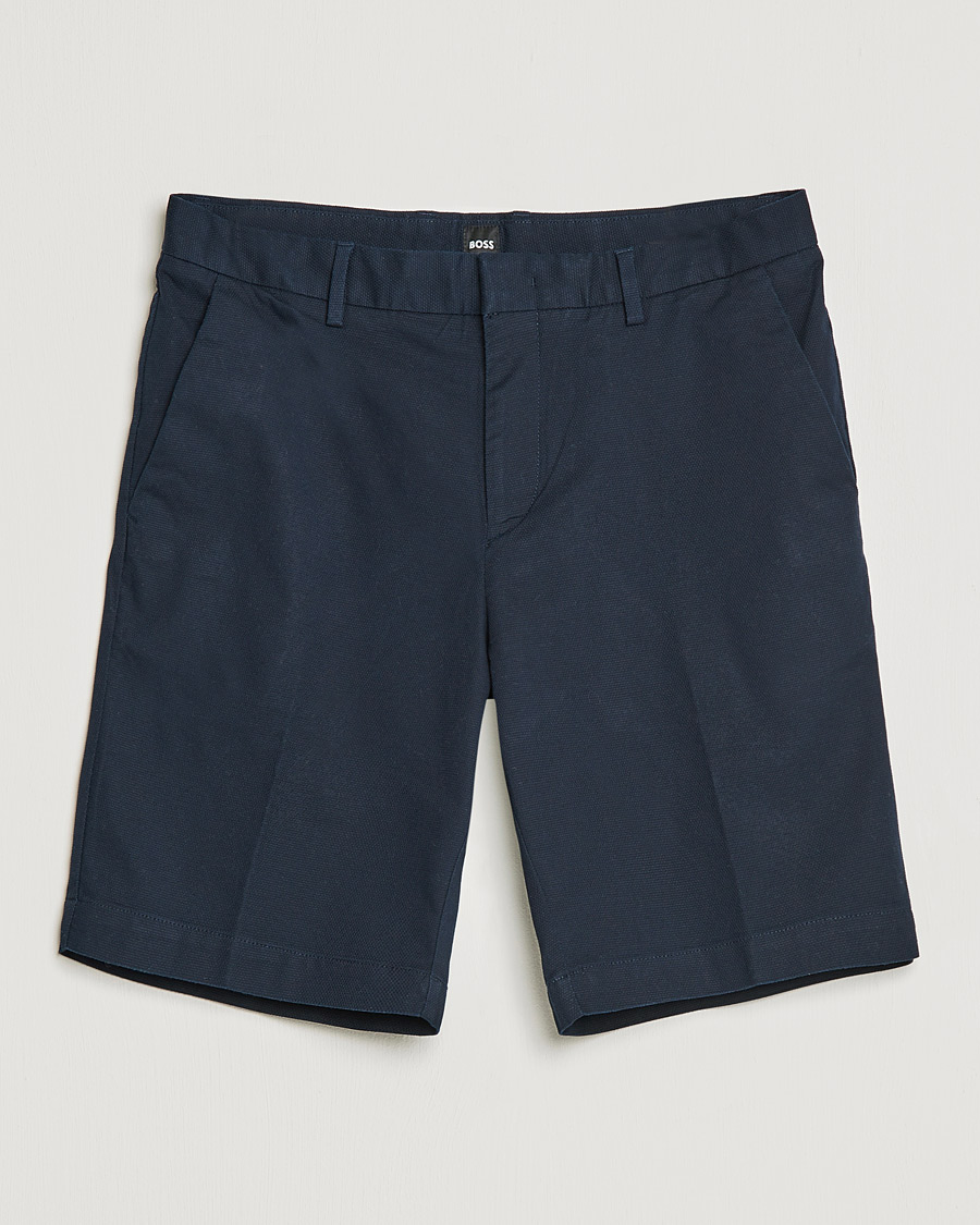 Herre | Shorts | BOSS | Slice Chino Shorts Dark Blue