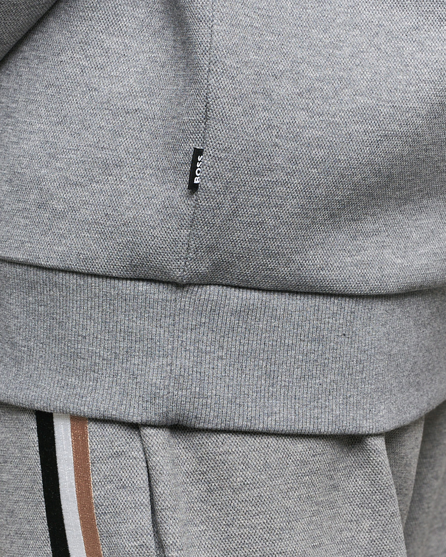 Herre | Gensere | BOSS | Stadler Logo Crew Neck Sweatshirt Medium Grey