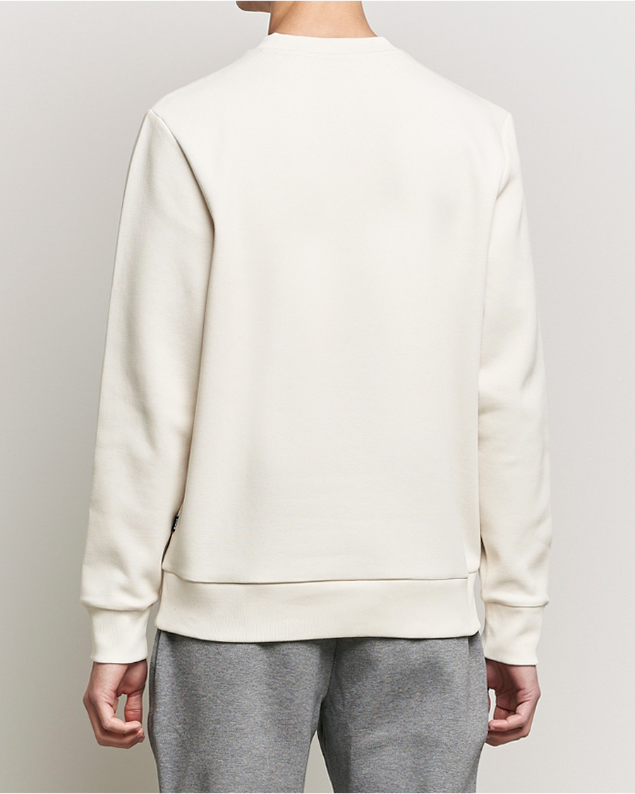 Herre | Gensere | BOSS BLACK | Stadler Logo Crew Neck Sweatshirt Open White