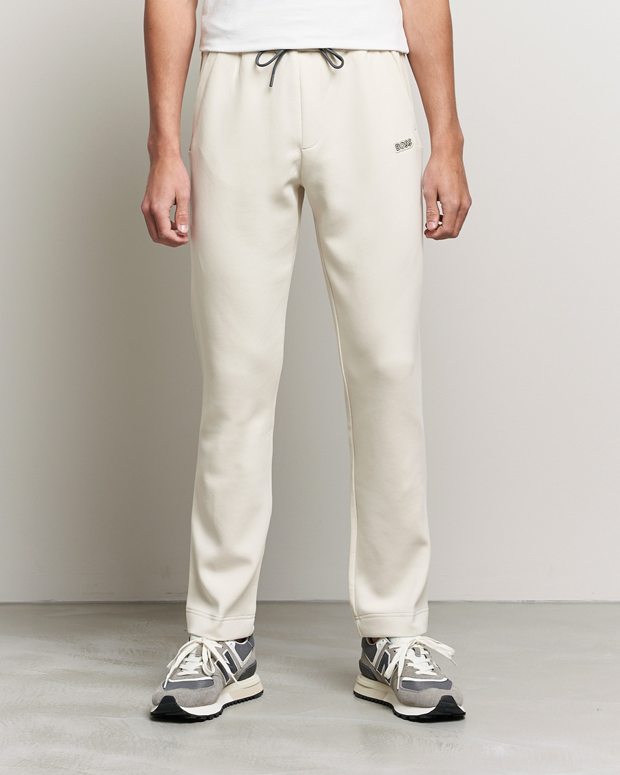 Herre | Bukser | BOSS GREEN | BOSS Athleisure Hadim Sweatpants Open White