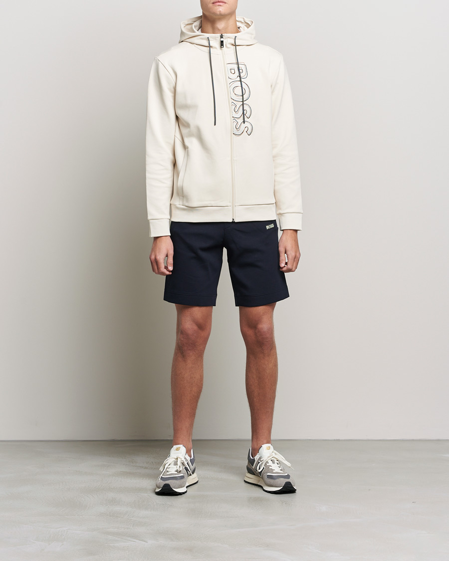 Herre | | BOSS Athleisure | Headlo Sweatshorts Dark Blue