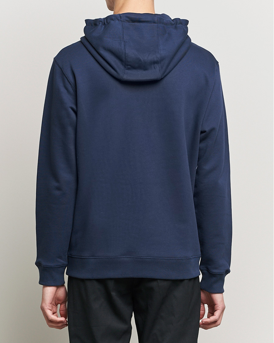 Herre | Gensere | HUGO | Dreeman Monogram Logo Hoodie Dark Blue