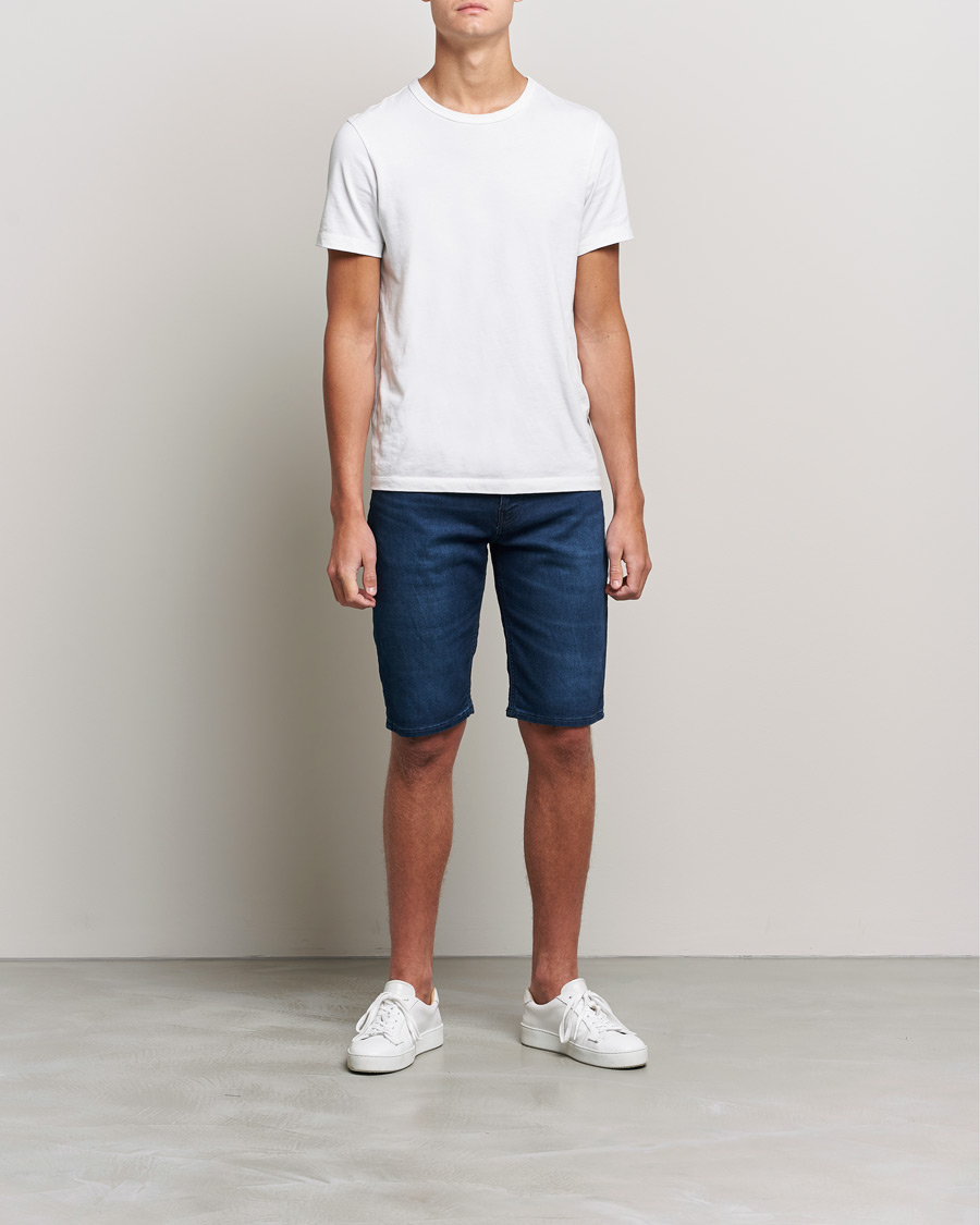 Herre | Shorts | BOSS ORANGE | BOSS Casual Taber Denim Shorts Navy