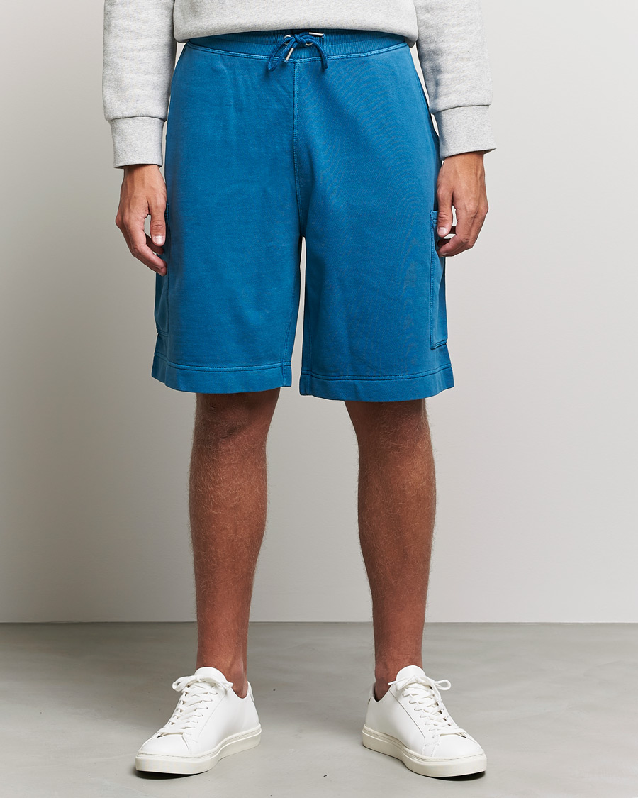 Herre | Joggebukseshorts | BOSS ORANGE | BOSS Casual Sefade Sweatshorts Medium Blue
