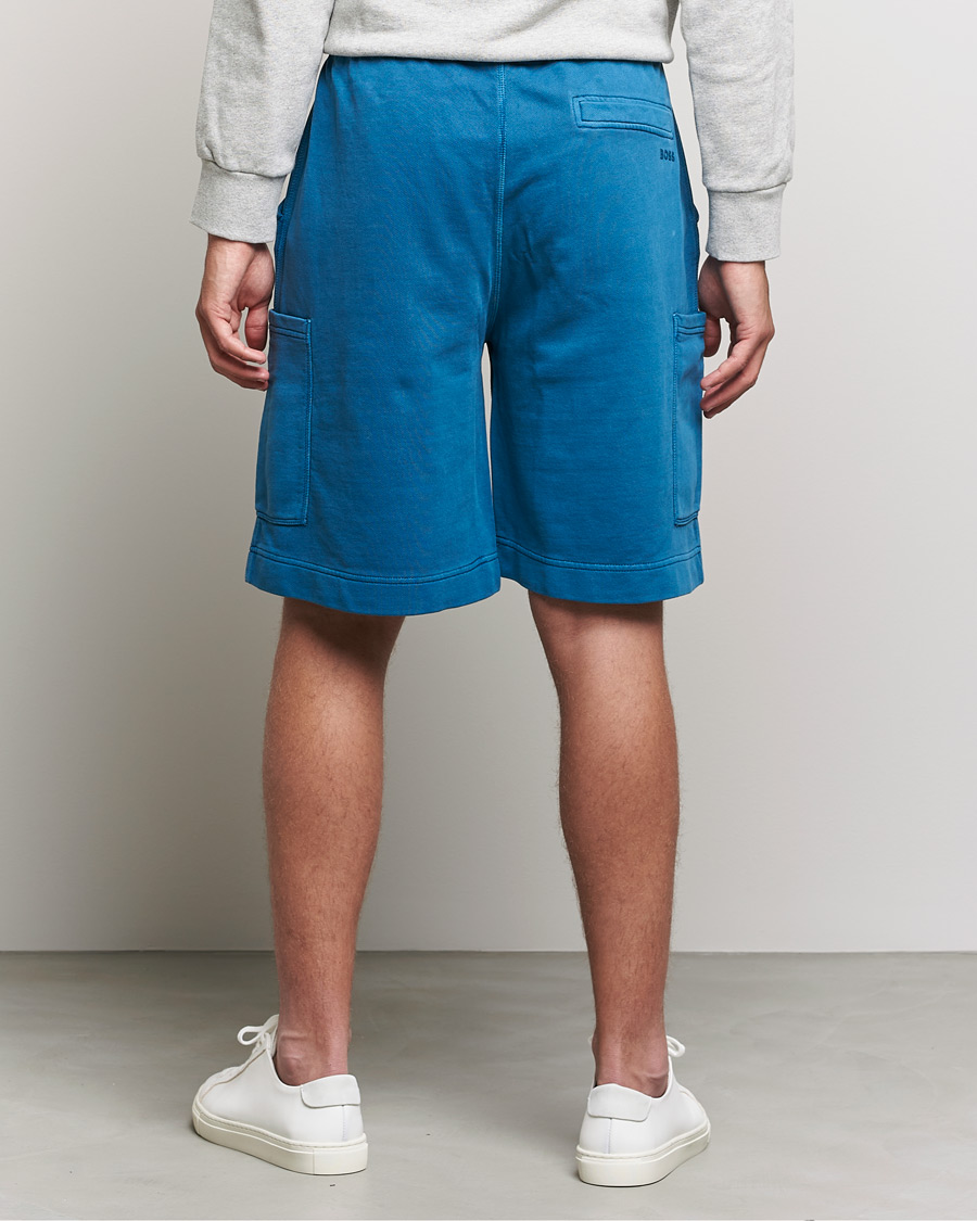 Herre | Shorts | BOSS ORANGE | BOSS Casual Sefade Sweatshorts Medium Blue