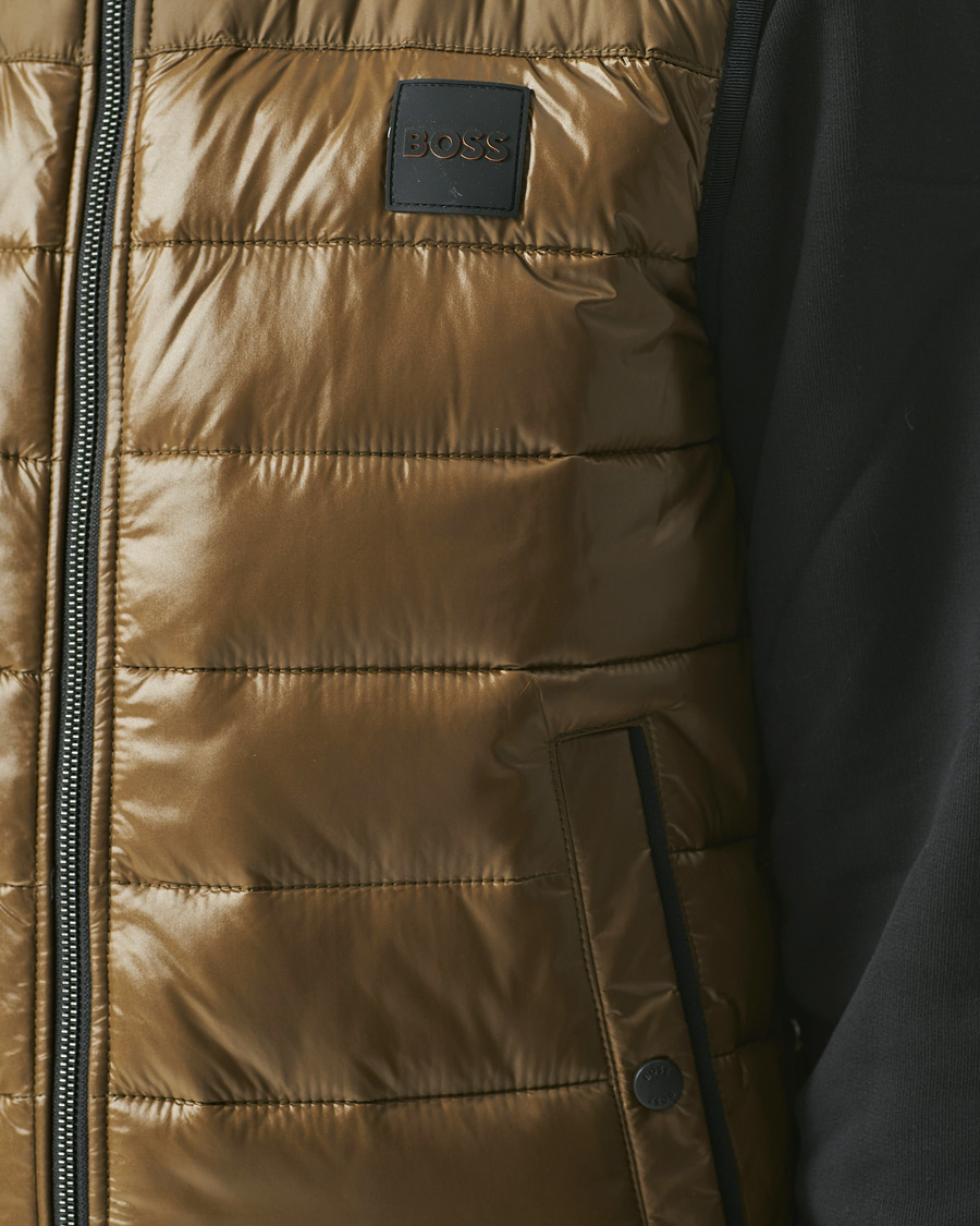 Herre | Jakker | BOSS ORANGE | Odeno Down Vest Dark Green