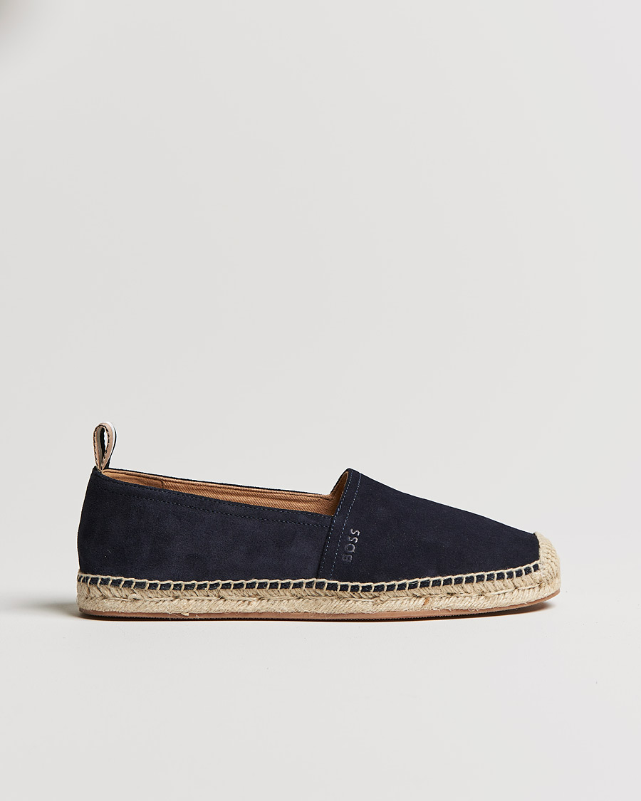 Herre | BOSS Madeira Espandrilles Dark Blue | BOSS BLACK | BOSS Madeira Espandrilles Dark Blue