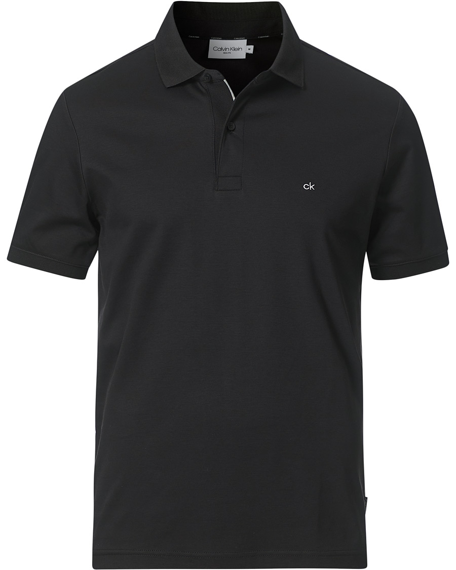 Herre | Pikéer | Calvin Klein | Liquid Touch Slim Fit Polo Black