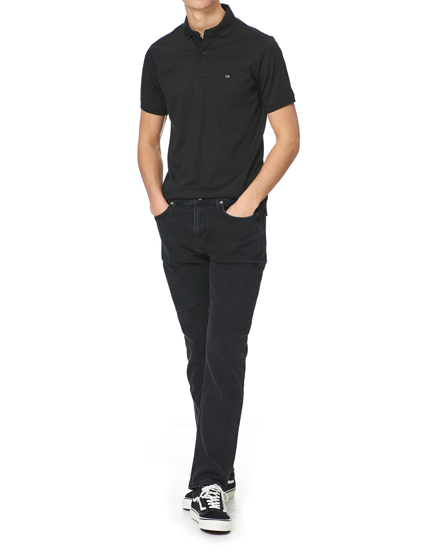 Herre | Pikéer | Calvin Klein | Liquid Touch Slim Fit Polo Black