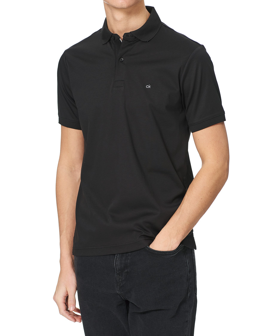 Herre | Pikéer | Calvin Klein | Liquid Touch Slim Fit Polo Black