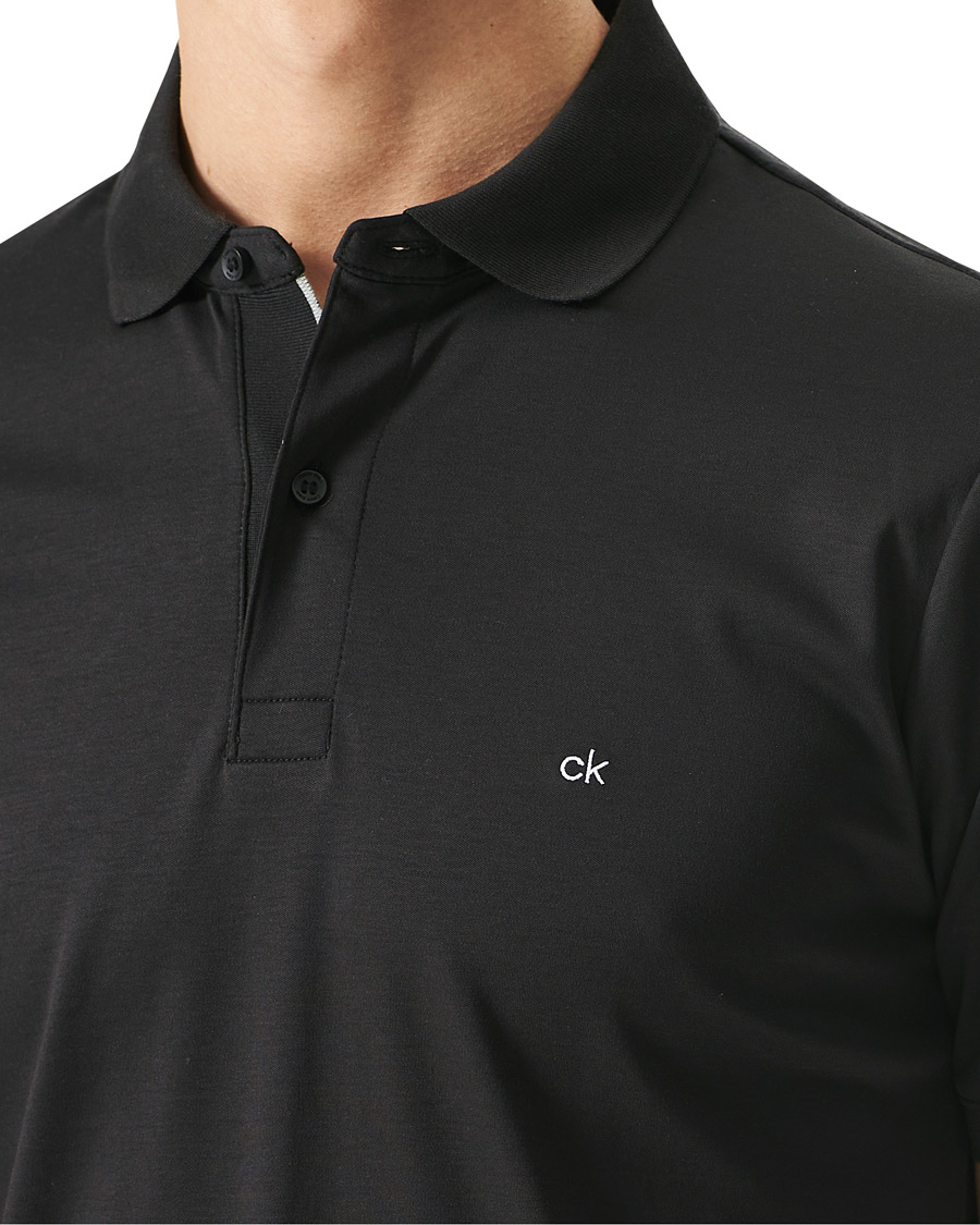 Herre | Pikéer | Calvin Klein | Liquid Touch Slim Fit Polo Black