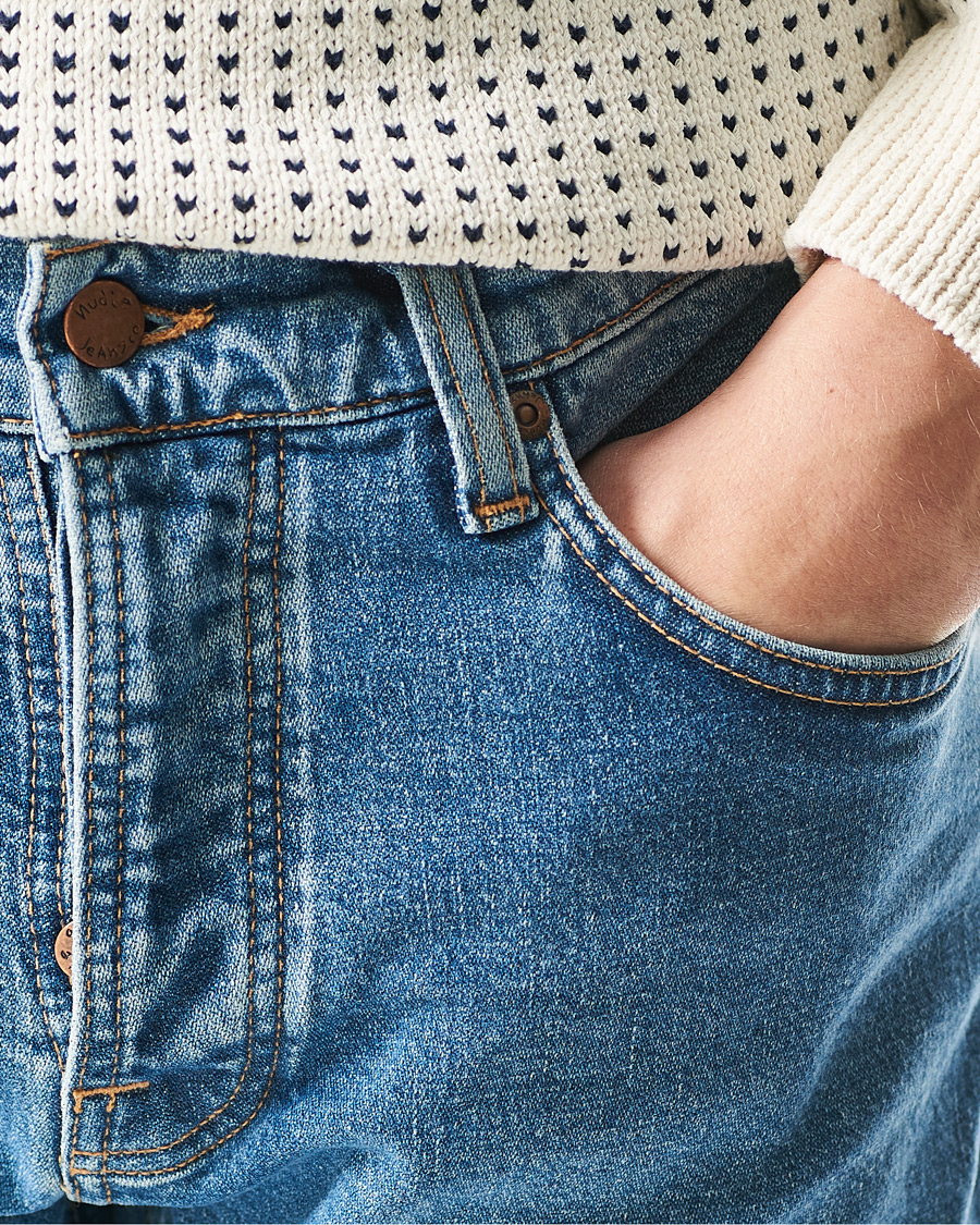 Herre | Jeans | Nudie Jeans | Grim Tim Jeans Broken Faded