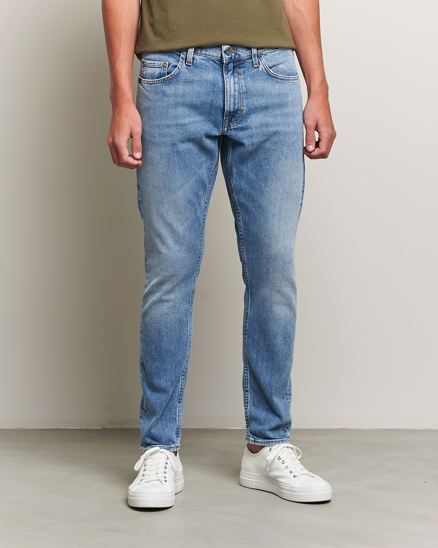 Herre | Jeans | Tiger of Sweden | Pistolero Stretch Cotton Jeans Meduim Blue