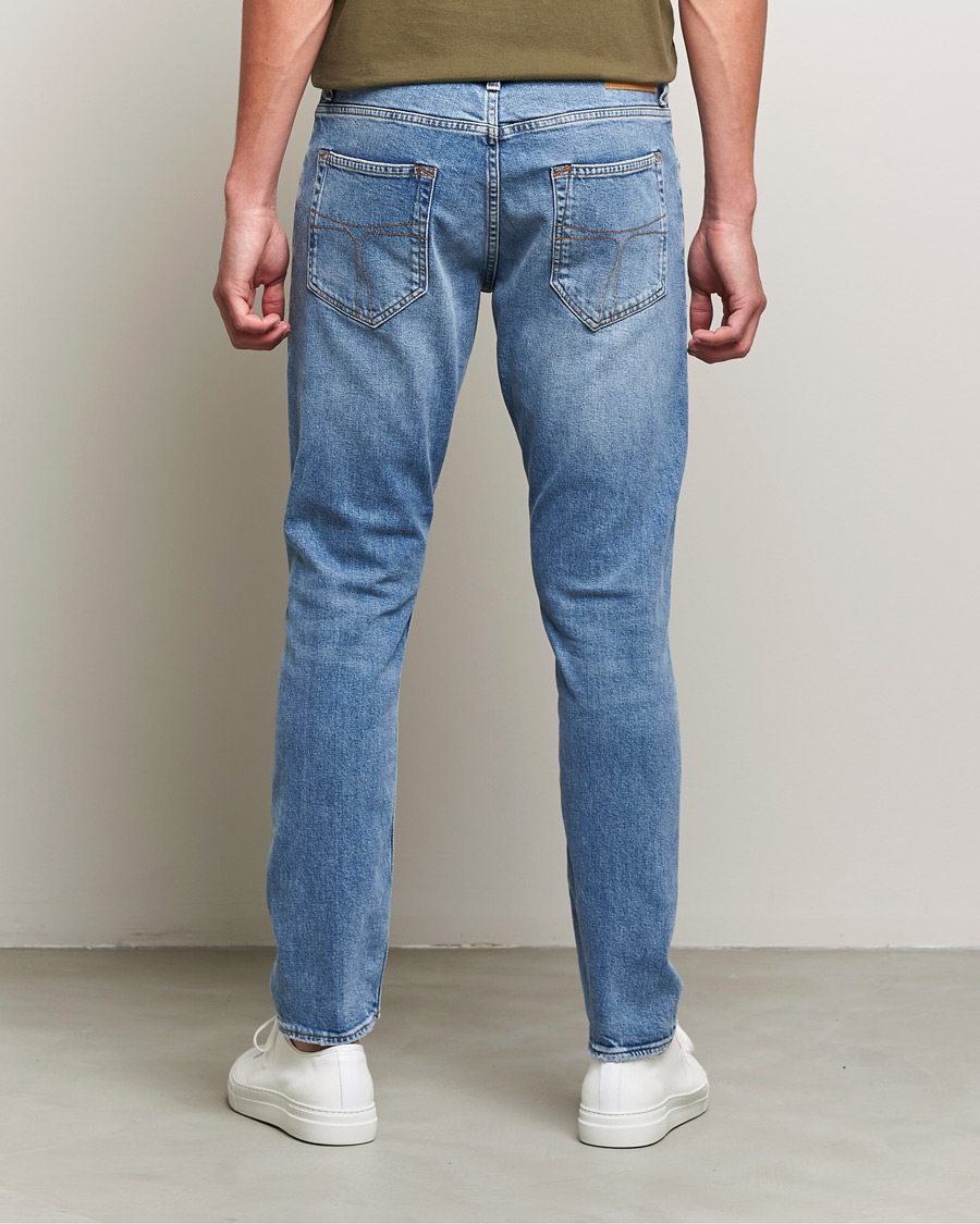 Herre | Jeans | Tiger of Sweden | Pistolero Stretch Cotton Jeans Meduim Blue