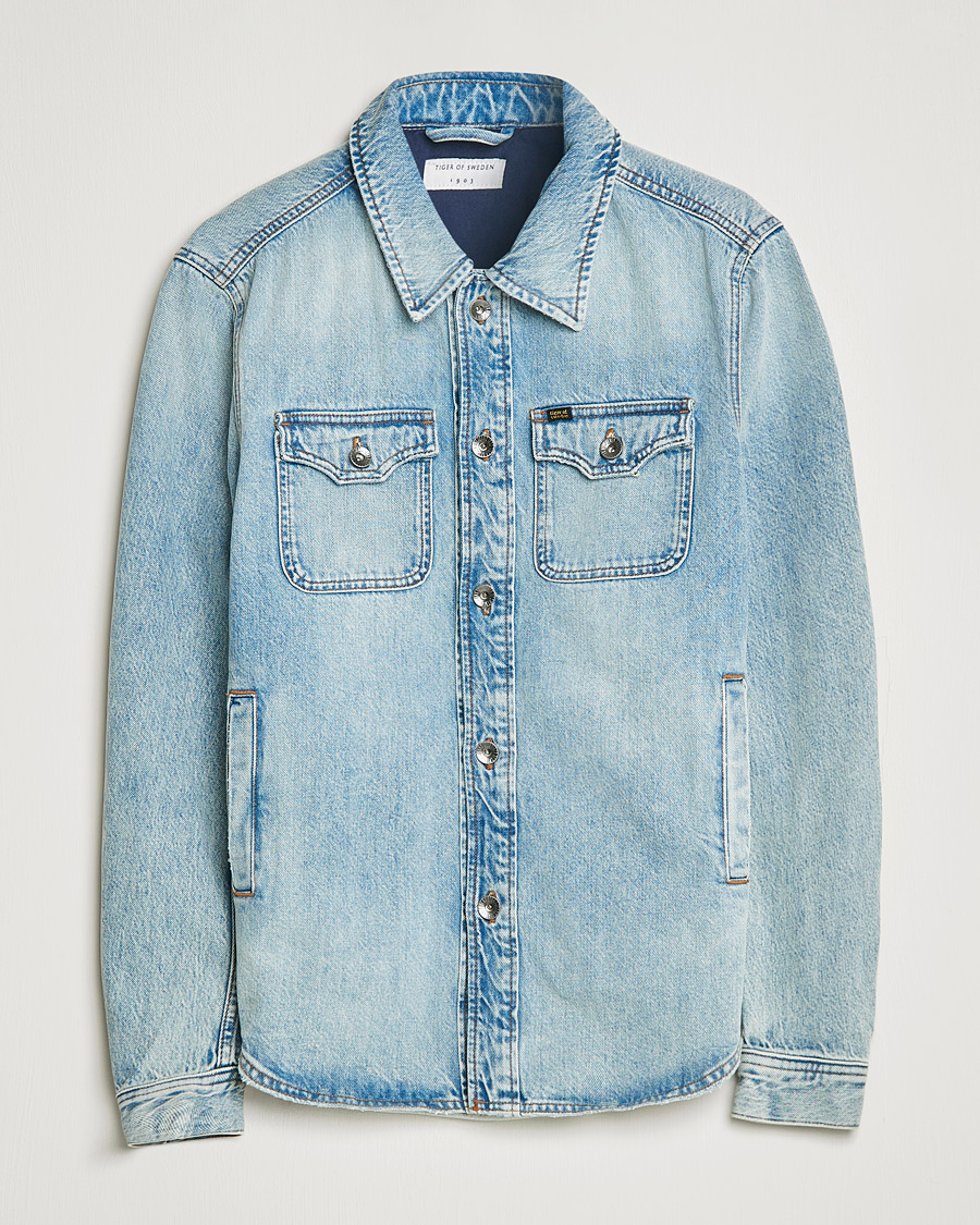 Herre | Jakker | Tiger of Sweden | Get Jeans Jacket Light Blue