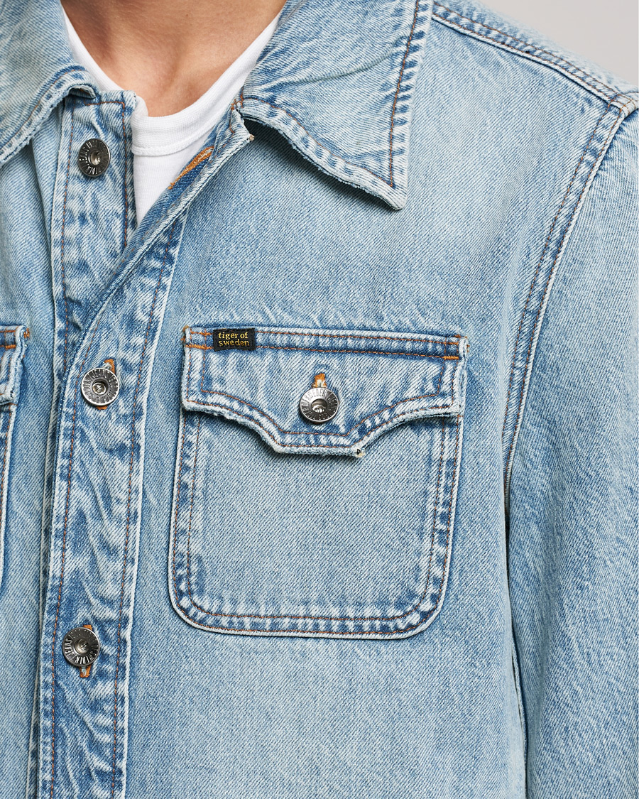 Herre | Jakker | Tiger of Sweden | Get Jeans Jacket Light Blue