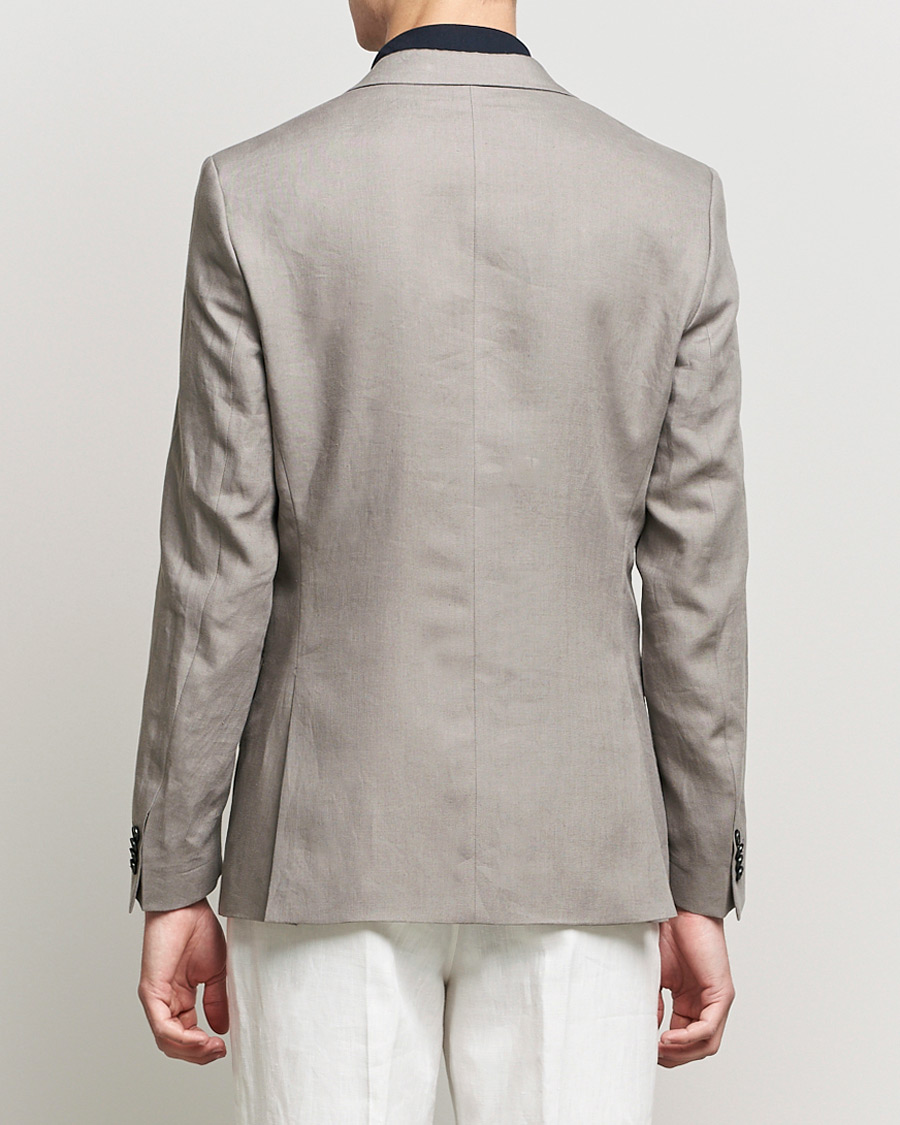 Herre | Dressjakker | Tiger of Sweden | Jamonte Linen Blazer Lead Grey