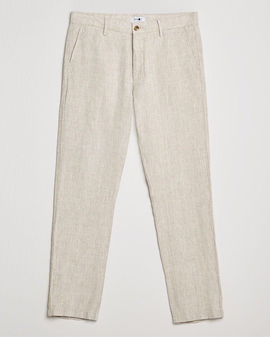 Herre |  | NN07 | Karl Linen Trousers Oat
