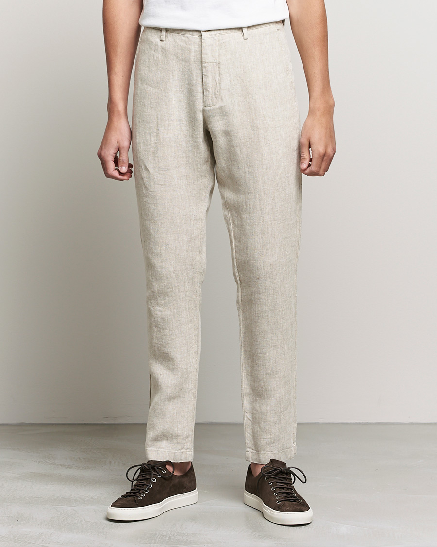 Herre | Bukser | NN07 | Karl Linen Trousers Oat