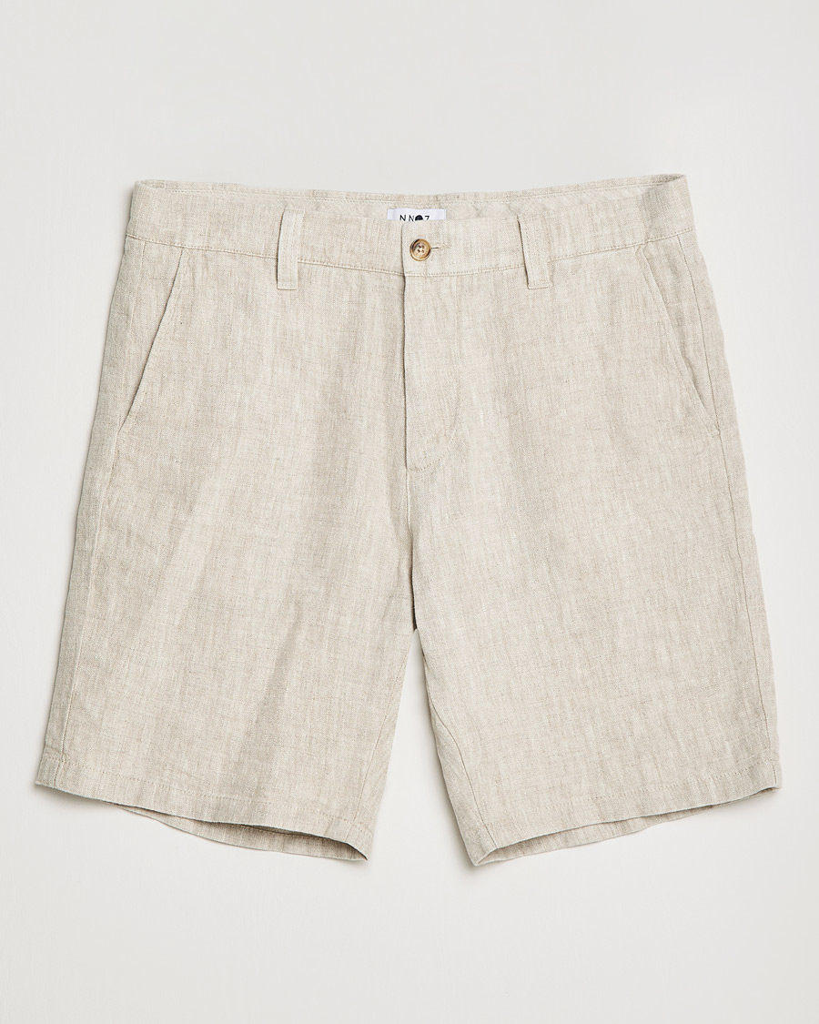 Herre | Shorts | NN07 | Crown Linen Shorts Oat